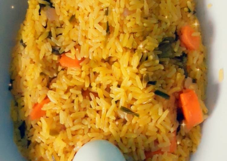 Curried vegetable rice(Curveg rice)