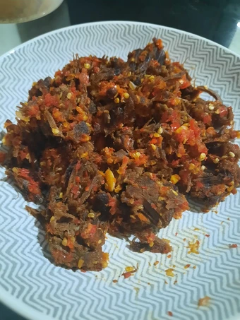 Cara Gampang Menyiapkan Resep Dendeng balado air fryer (edisi minim minyak) yang Bisa Manjain Lidah Anti Ribet, Lezat Sekali
