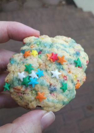 A picture of Vegan sugar cookies.