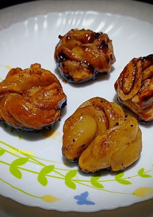 সিনামন রোল উইদাউট ওভেন(cinnaman roll without oven) রেসিপির প্রধান ছবি