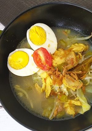 Foto resep Soto ayam enak ekonomis bisa buat #MPASI juga