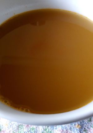 A picture of Spiced Goat Soup.
