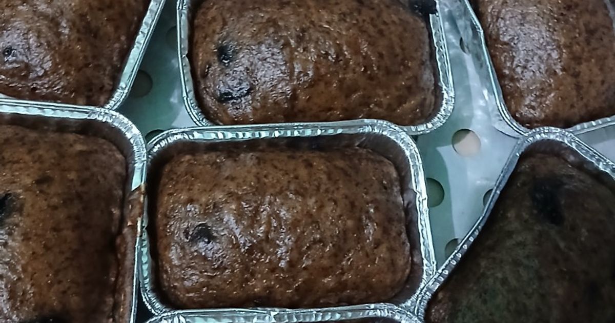 Bolu Pisang Nyoklat Wangi