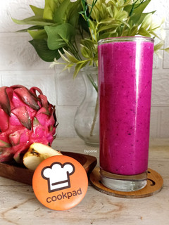 Foto resep Jus Apel Buah Naga #300