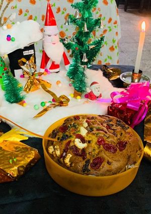 ক্রিসমাস কেক (christmas cake recipe in Bengali) রেসিপির প্রধান ছবি