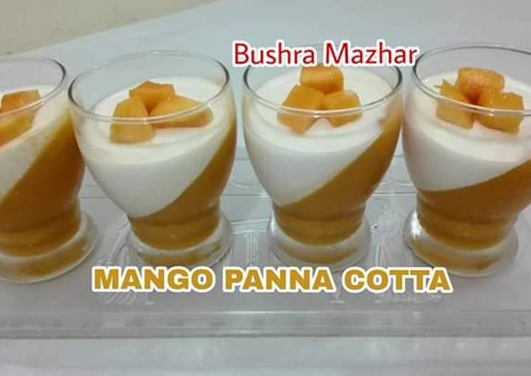 Recipe of Favorite Mango Panna Cotta