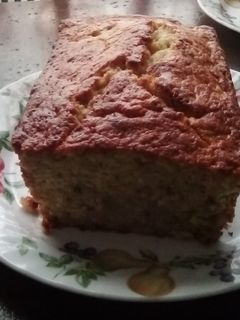 A picture of Yummy banana bread.