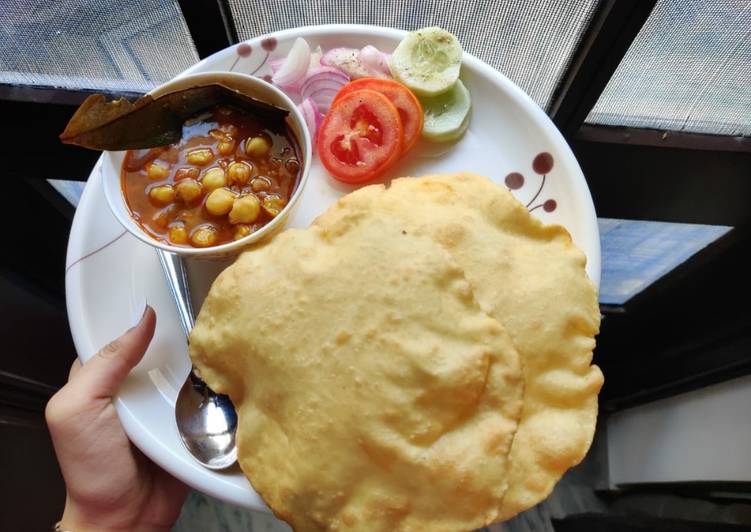 Recipe: Delicious Chole bhature