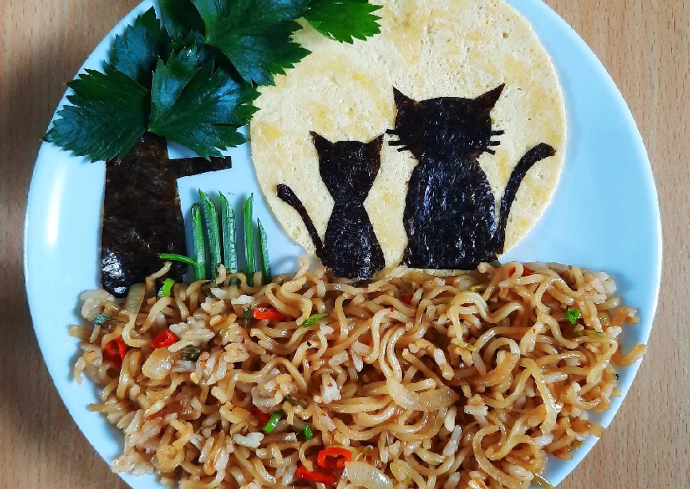 Mie Goreng Karakter