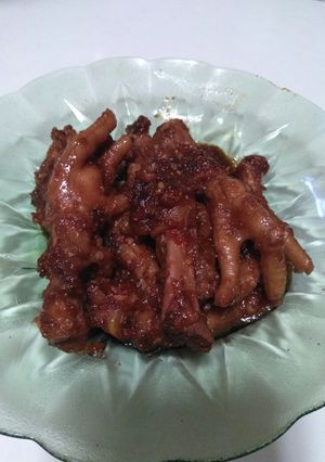 Foto resep Ceker pedas manis