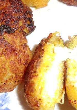 Una foto de Bolitas de Plátano con Queso