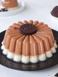Foto resep Puding Oreo Susu