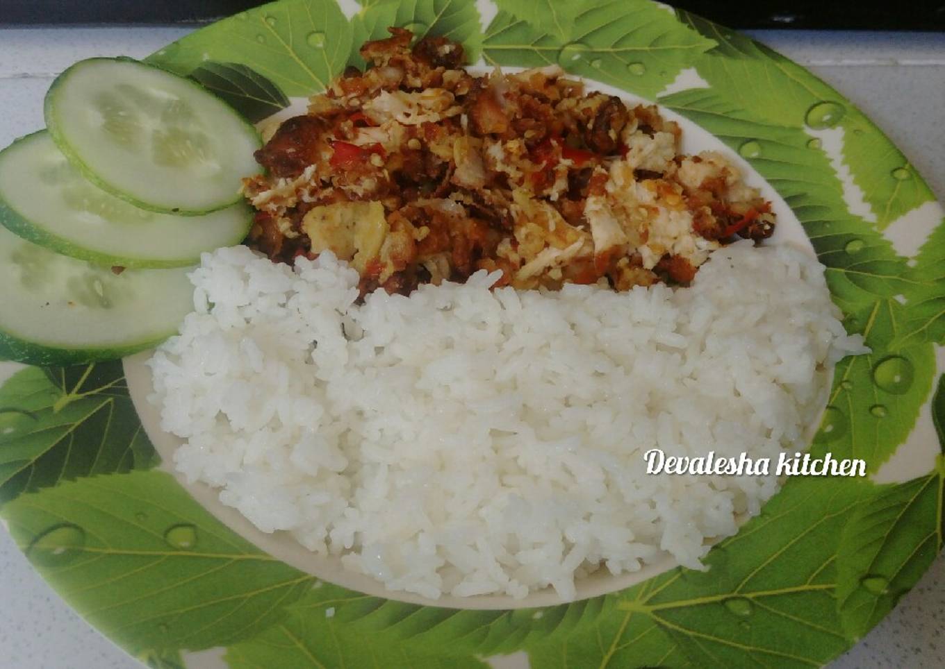 Nasi Ayam Geprek