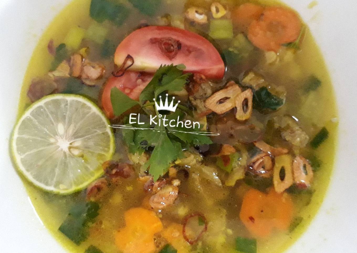 Bagaimana Menyiapkan Soto tetelan daging Anti Gagal