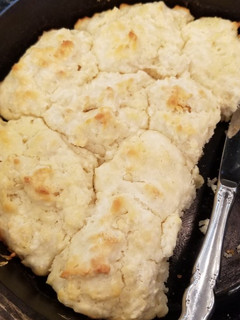 A picture of Drop Biscuits.