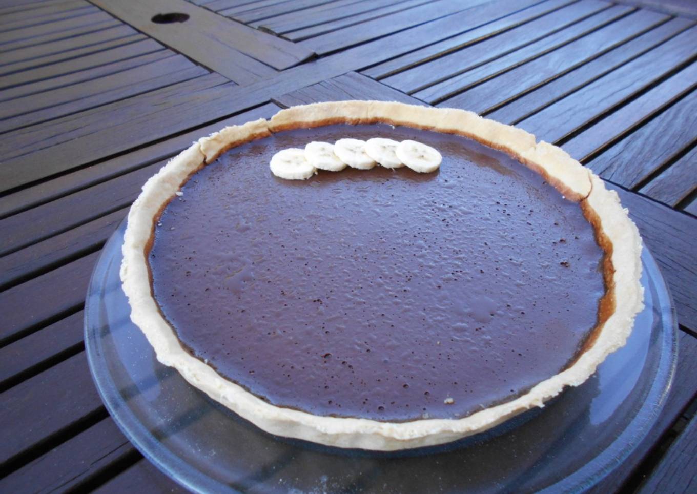 Tarte au chocolat et a la fève tonka