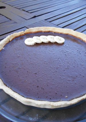 Une photo de Tarte au chocolat et a la fève tonka