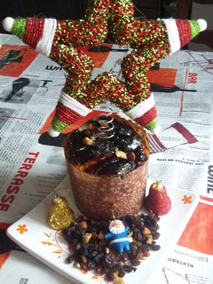 Una foto de Pan dulce navideño