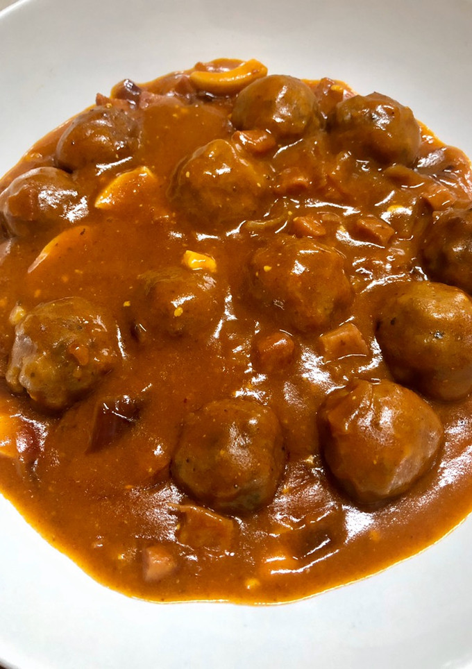Una foto de Albóndigas en salsa a la cerveza