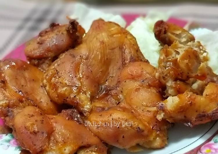 Resep Chicken cajun roasted Anti Gagal