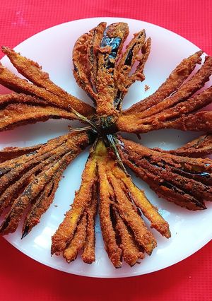 A picture of Crispy Fried Eggplant.