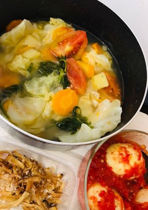 Foto resep Sop sop-an (sop sayuran)
