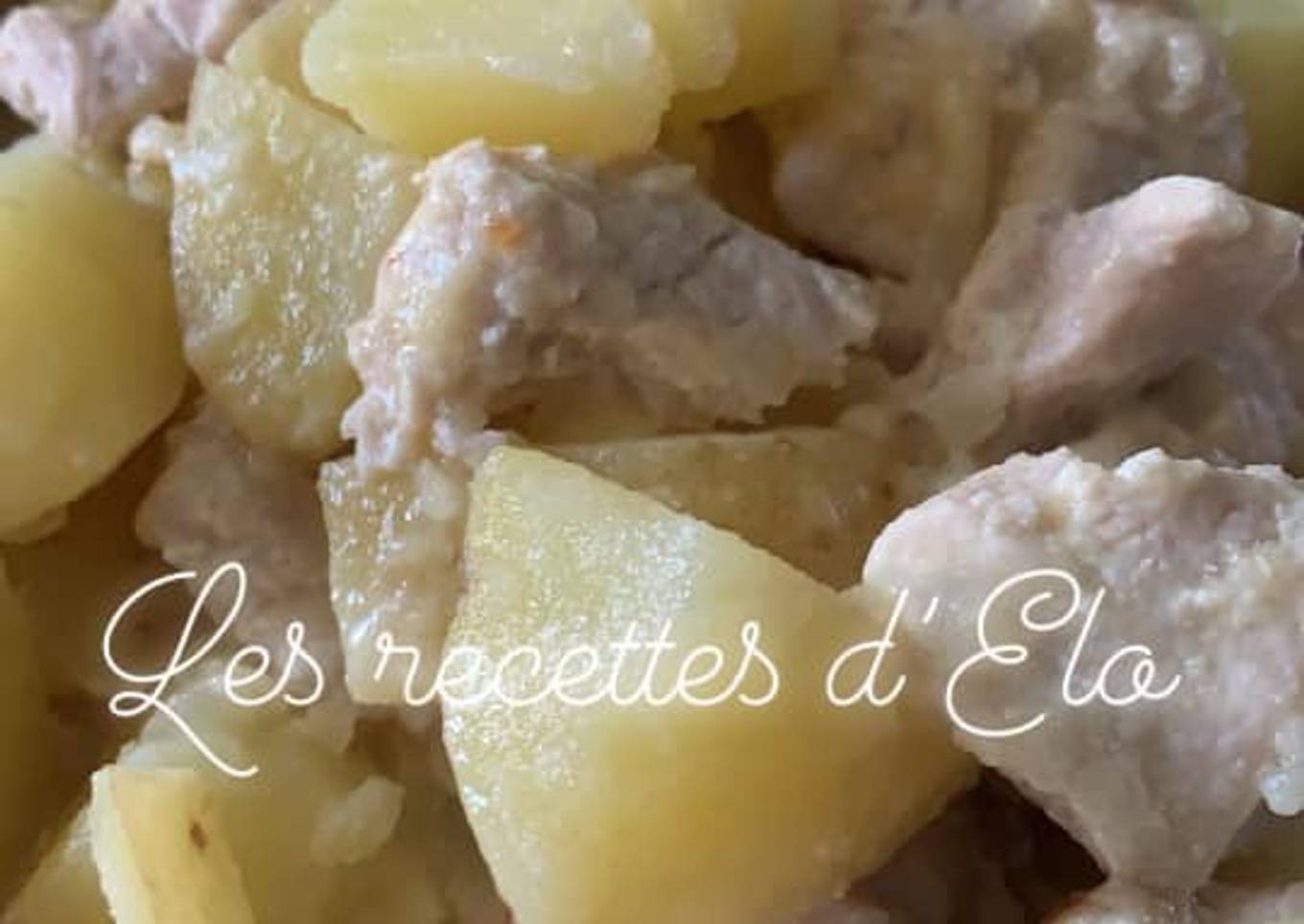 Poulet pommes de terre au reblochon au Cookeo