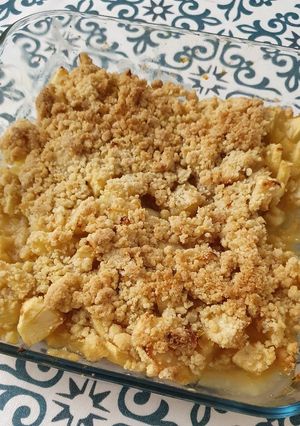 Une photo de Crumble aux pommes