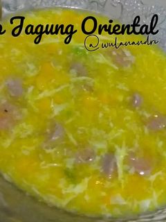 Foto resep Sup Jagung Oriental