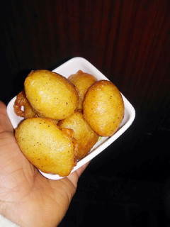 A picture of Cinnamon puff puff.