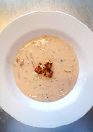 Una foto de Sopa juliana de vegetales