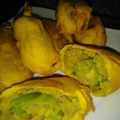 A picture of Stuffed chillies.