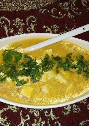 A picture of Paneer veg.