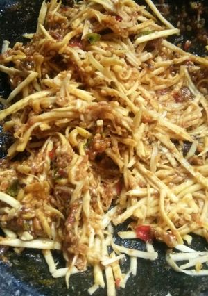 Foto resep Rujak serut mangga muda