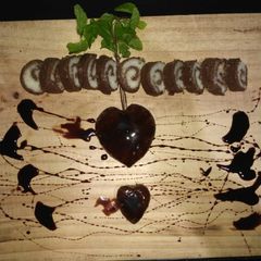 A picture of Chocolate coconut roll.