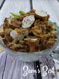 Sun dried Moong Badi with Amaranthus Greens