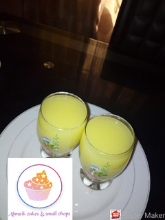 A picture of Orange Ginger Drink.