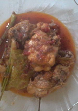 Foto resep Rendang Daging ayam sederhana