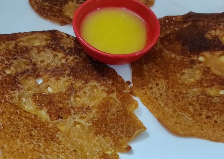 Simple Way to Prepare Homemade Sweet pancakes