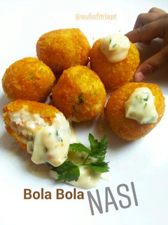 Foto resep Bola bola nasi
