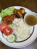 Nasi Ayam Penyet