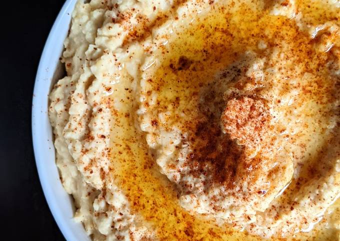 Hummus de garbanzos Receta de Daiana Guibaudo- Cookpad