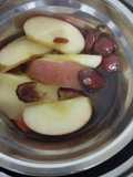 Apel steam with Gojiberry & Angco Chinese Recipe