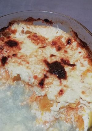 Une photo de Gratin de courge