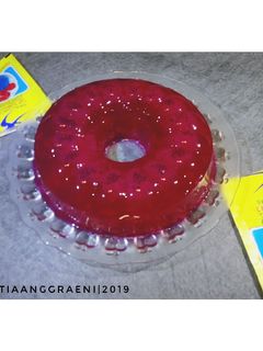 Foto resep Puding buah naga