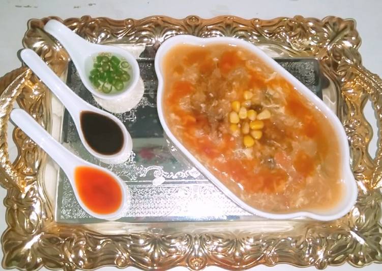 Recipe of Quick Hot and sour soup