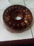 Puding busa bolu sisa