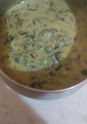 मेथी मटर मलाई(Methi Matar malai recipe in hindi) रेसिपी मुख्य फोटो