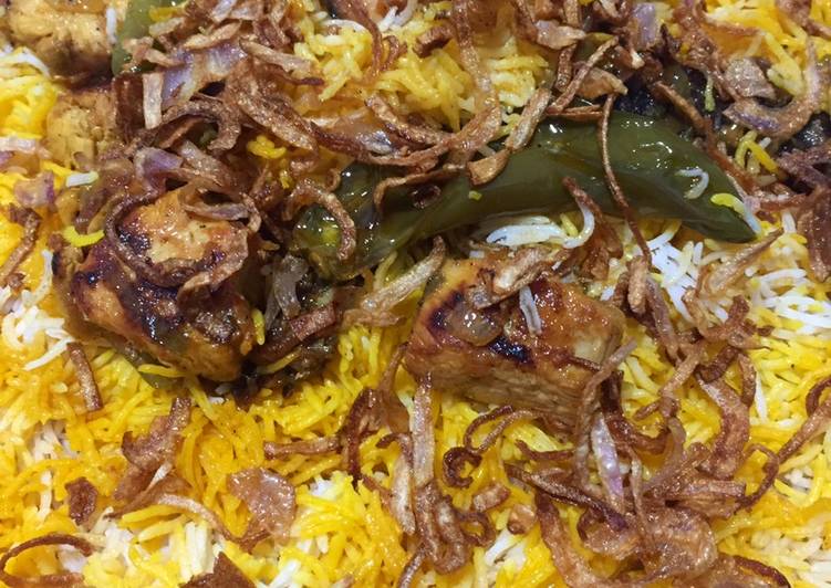 كبسه بقطع الدجاج 🥘 والطعم حكايه 😋