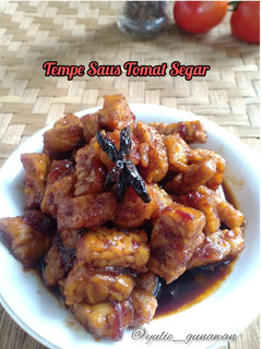 Foto resep Tempe Saus Tomat Segar